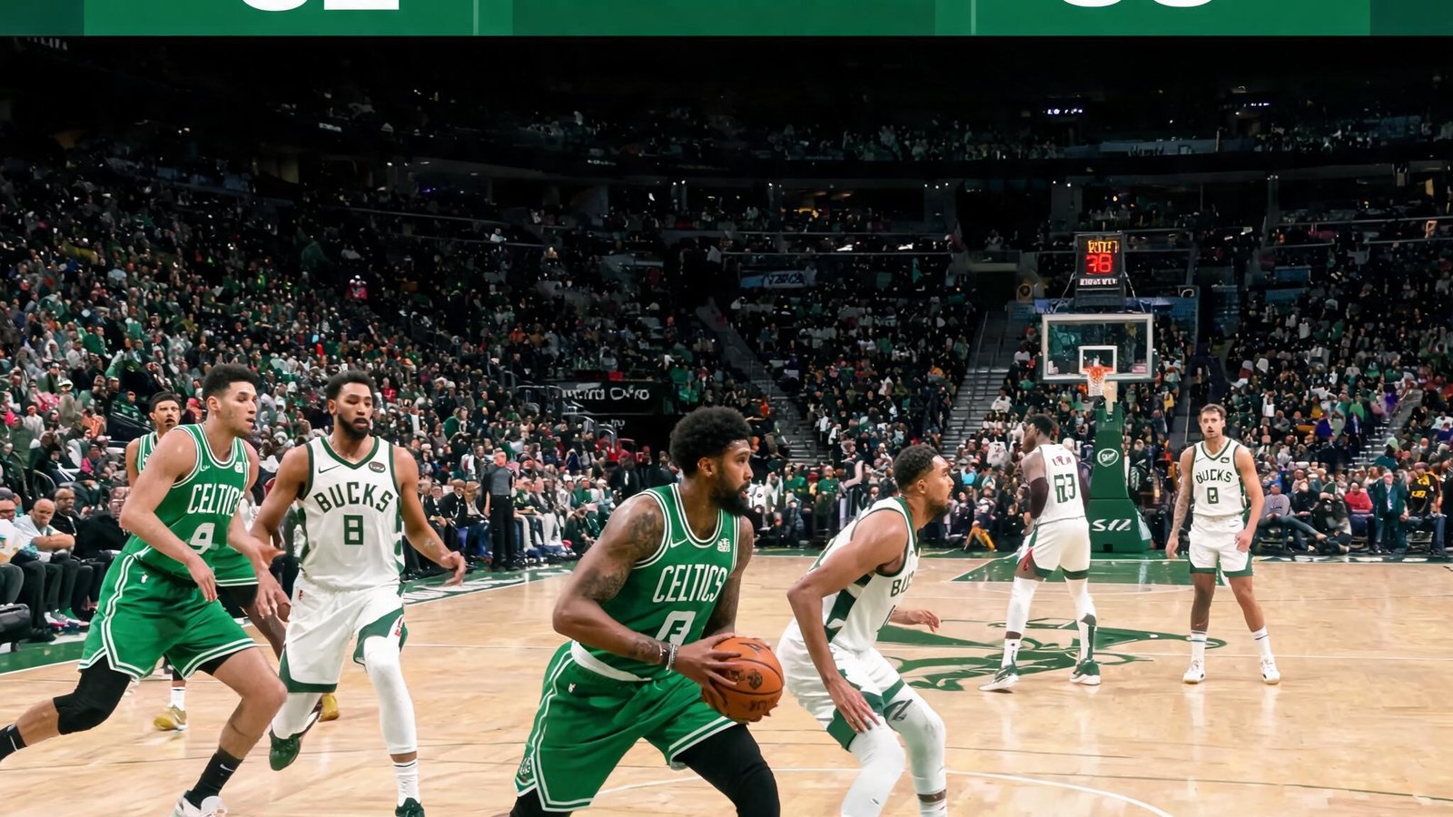 NBA凯尔特人对阵雄鹿的东部焦点战直播